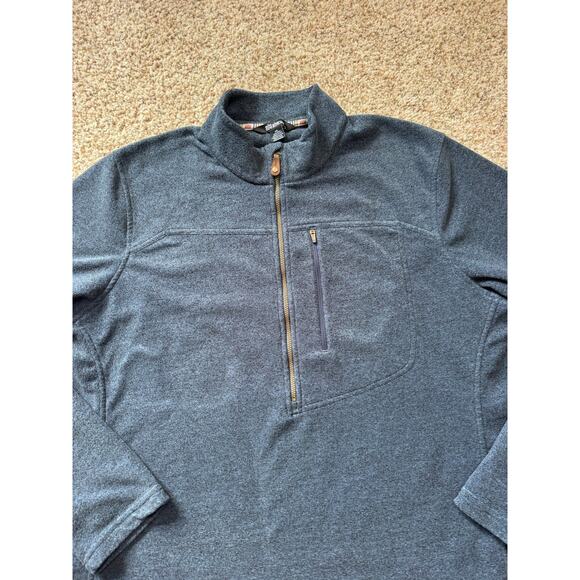 SHERPA Adventure Gear; Men's pull over blue Fleece size XXL, SUPER SOFT sweater - Picture 11 of 12